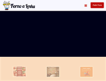 Tablet Screenshot of fornoalenhapgua.com.br